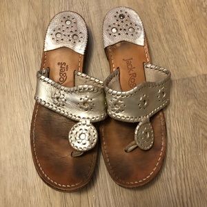 Platinum Jack Rogers sandals